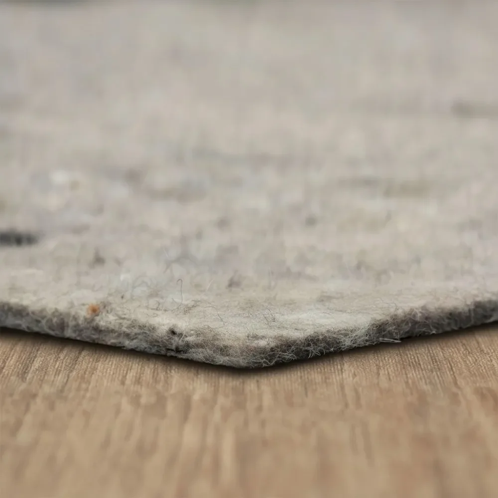 

8 x 10 футов 1/4 коврика, защитная подушка из 100% фетра — комфортная нижняя часть стопы премиум-класса, безопасная для всех этажей, серая