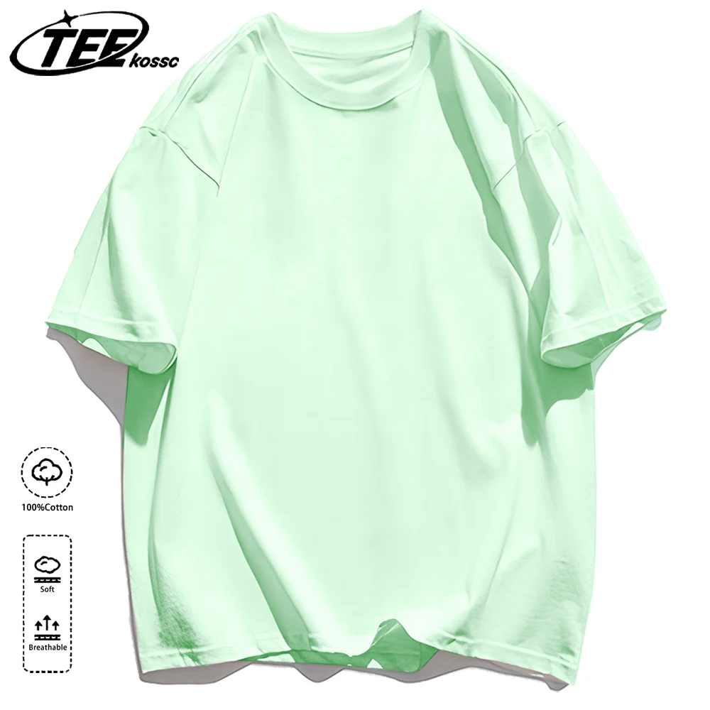 Sommer Baumwolle Einfarbiges Damen T-Shirt Familien Hip-Hop T-Shirts Atmungsaktive Übergroße Sportbekleidung Lässige Bequeme Y2K Kleidung – Detail 31