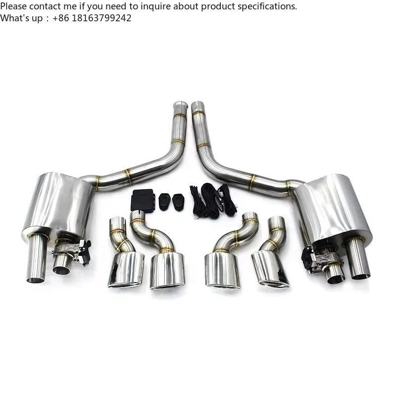 Custom Tuning Parts Improved Upgrade Modifying Valvetronic and Electronic Exhaust for Mercedes-Benz C63 AM G W204 6.2 2012-2015