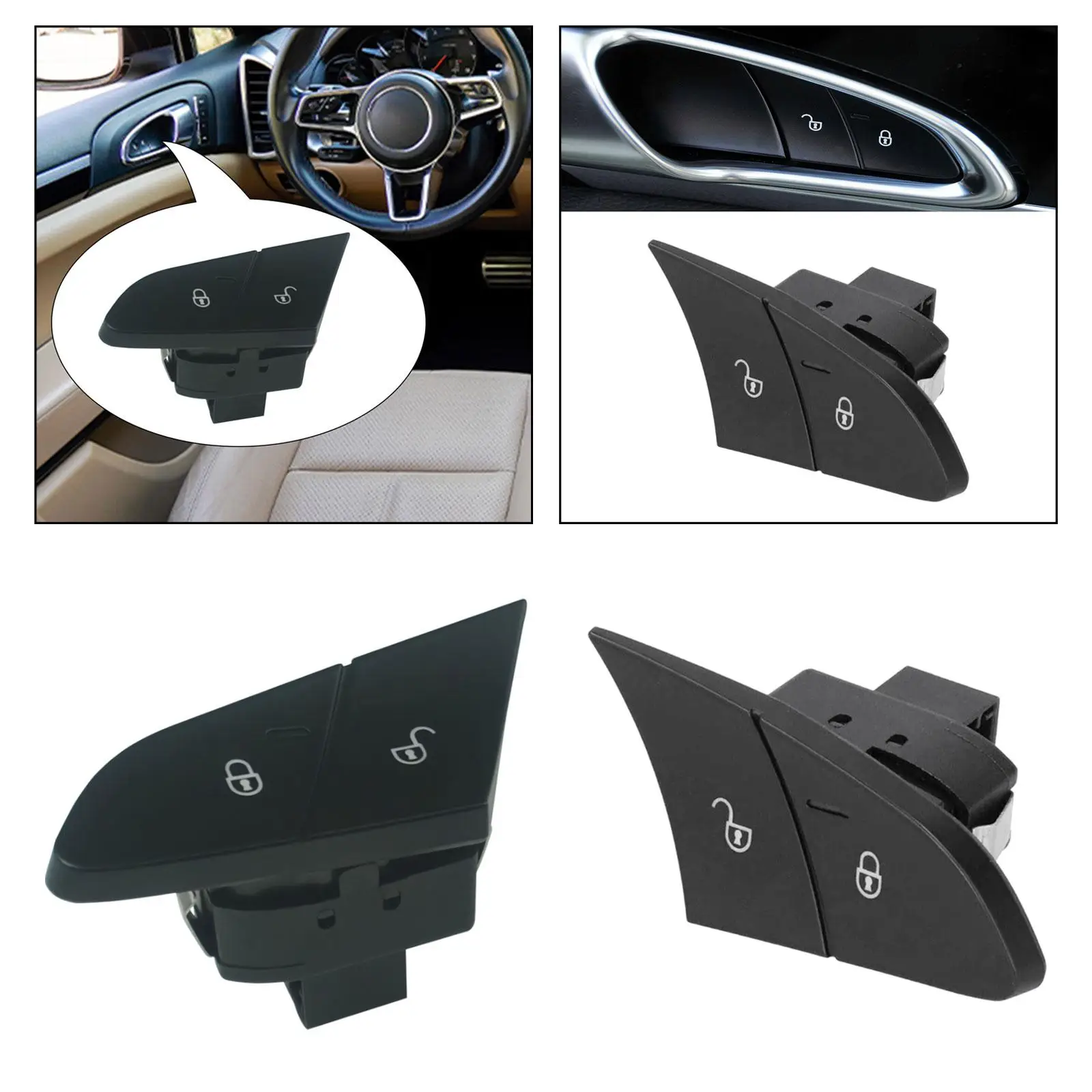 Car Central Door Lock Switch Button Central Locking Button Repair Parts for , offering the durability and reliability