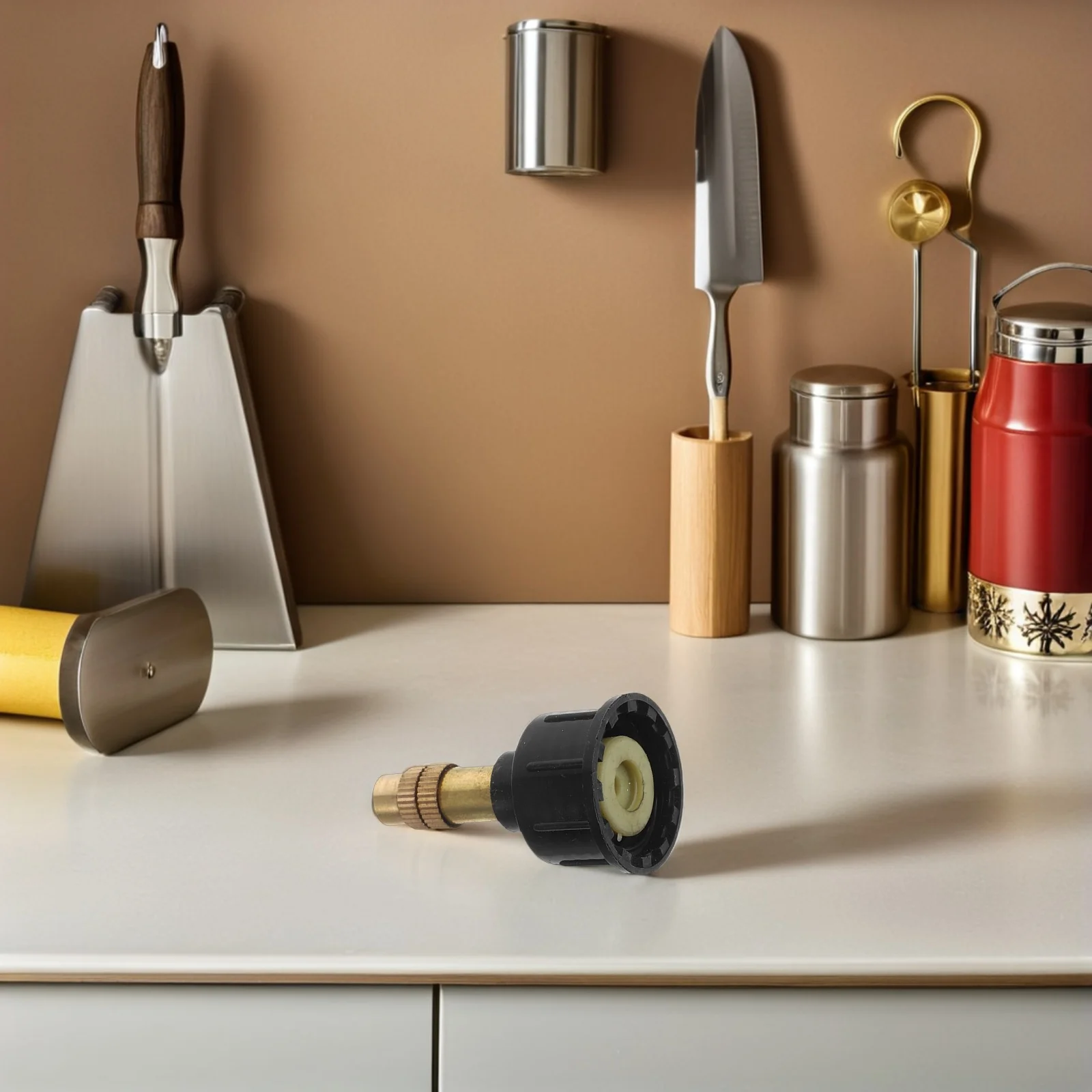 

10Pcs Spray Nozzle Garden Sprayer Brass Replacement Thread Mount Head Black Fine Mist Spray Bottle Pump Sprayer Nozzle Tips