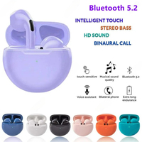 Original Air Pro 6 TWS Wireless Headphones Fone Bluetooth Earphones Mic Pods InEar Earpods Pro6 Earbuds sport Headset For Xiaomi