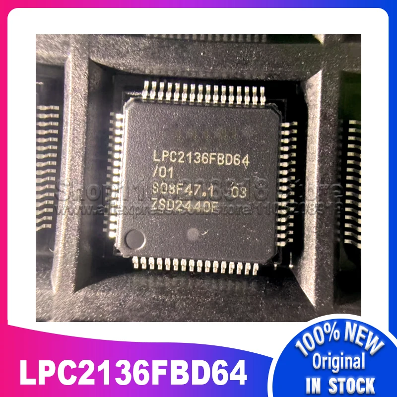 

5 шт./лот LPC2136FBD64 LPC2136FBD64/01 LQFP64 100% новый спотовый запас