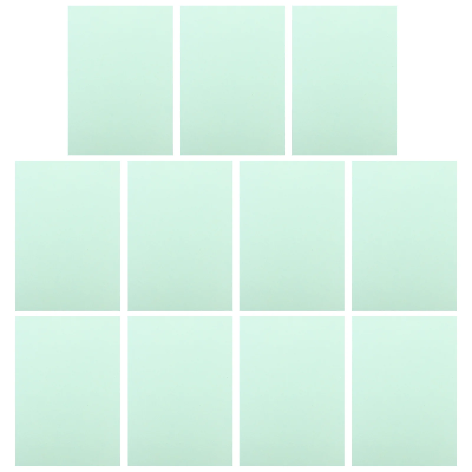 50 ورقة ملصقات عناوين لاصقة فارغة قابلة للطباعة ورق لاصق مقاوم للتمزق لملصقات الطابعة المنزلية للمكتب والبريد