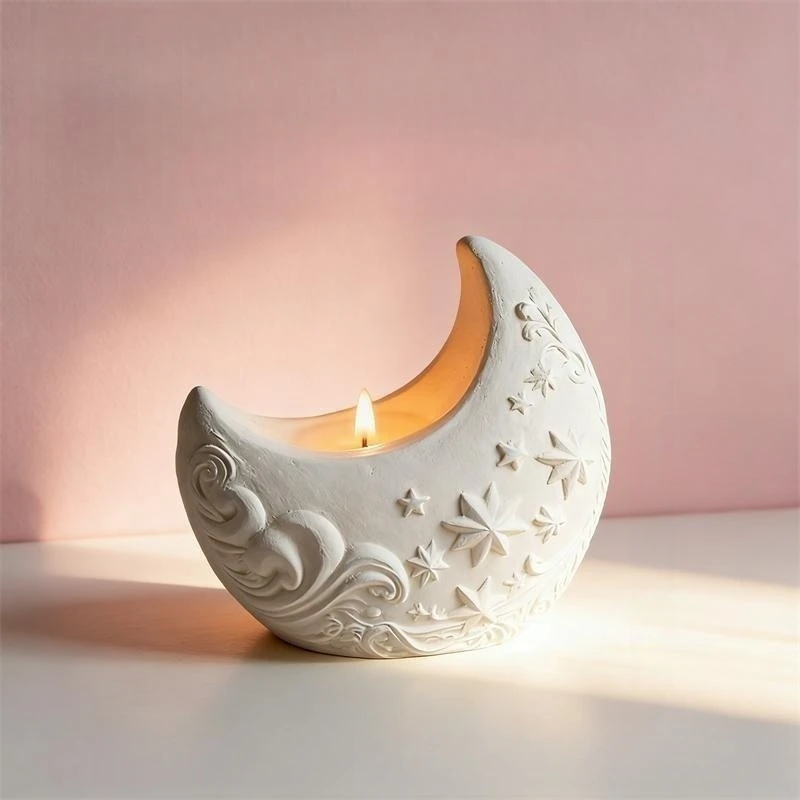 Moon Shape Plaster …