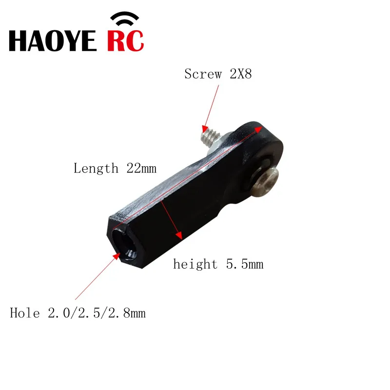 Стандартные шариковые соединения Haoye 5 шт. с подшипником/винтом для радиоуправляемых электронных самолетов, запасные аксессуары для модели из пенопласта