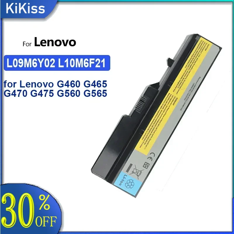 Battery L09M6Y02 L10M6F21 L09S6Y02 L09L6Y02 for Lenovo G460 G465 G470 G475 G560 G565 G570 G575 G770 Z460