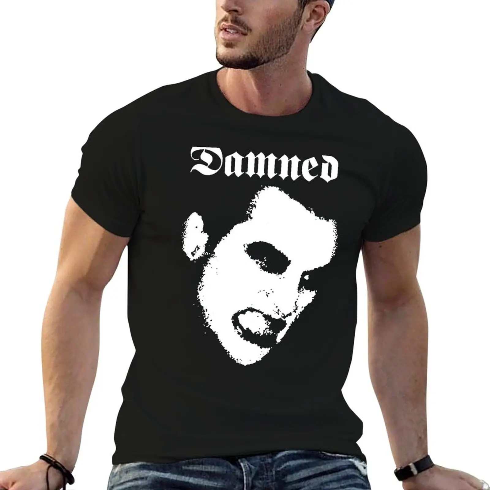 

The Damned T-Shirt funny t shirts cotton man t shirt heavy cotton mens graphic t shirts T-Shirt
