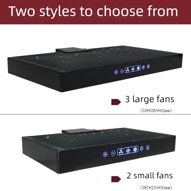 Cleaning Camper Caravan Mini Range Hood Vehicle Range Hood 12V Car Kitchen Range Hood Touch Switch with Led Light Removable