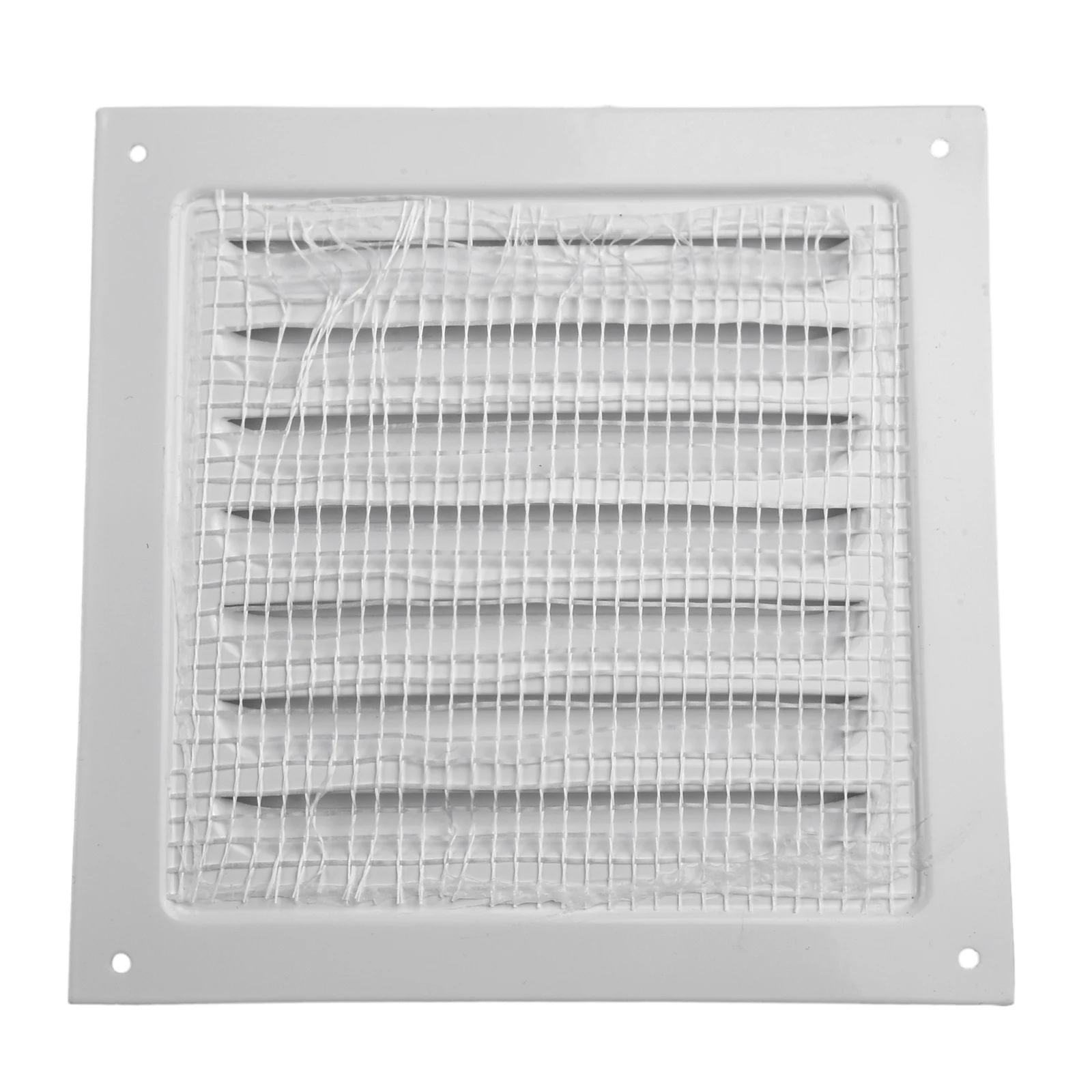 Air Vent Grille Ventilation Cover Metal Window Square Vent Insect Screen Cover Aluminum Alloy Heating Cooling Vents Plate