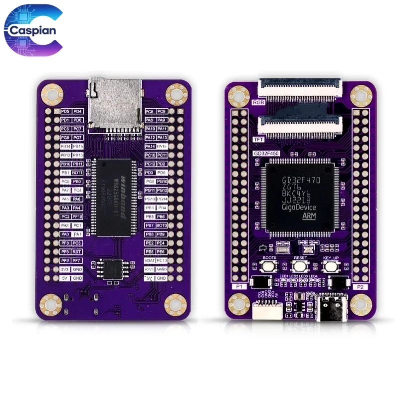 GD32F470ZGT6 Development Board ARM Cortex-M4 240MHz 1MB Flash 512KB SRAM LQFP144 DAPLink