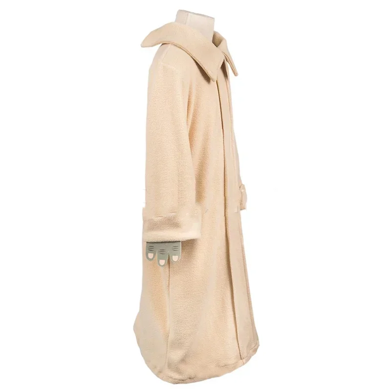 Alien Cosplay Yoda Disfraces de sombrero de bebé, bata mandaloriana de Halloween para niños, ropa para niños Everak, disfraz lindo para niños y niñas