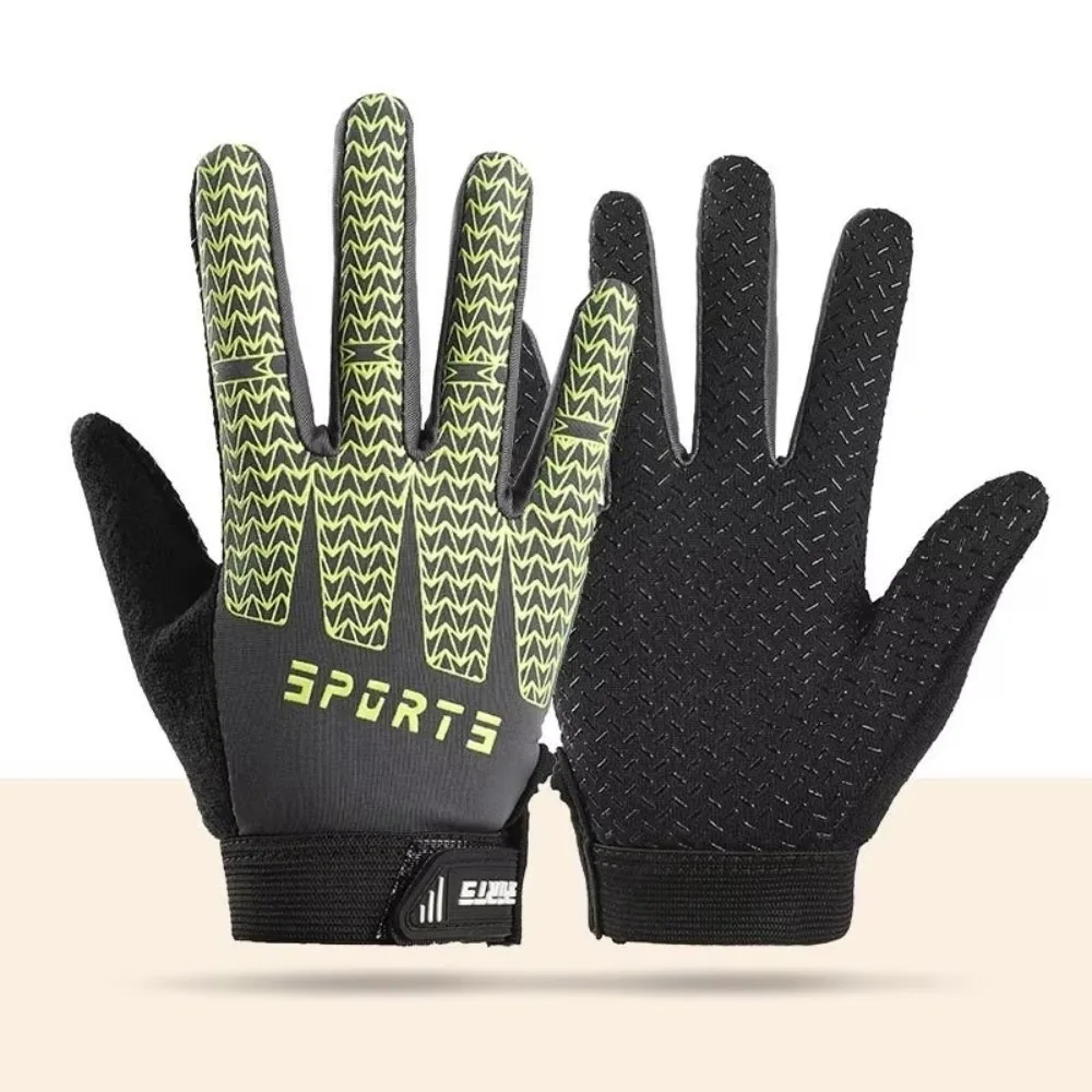 Breathable Training Gloves Anti Slip Wear Resistant Outdoor Cycling Gloves Full Finger Design Anti Cocoon Full Finger Gloves