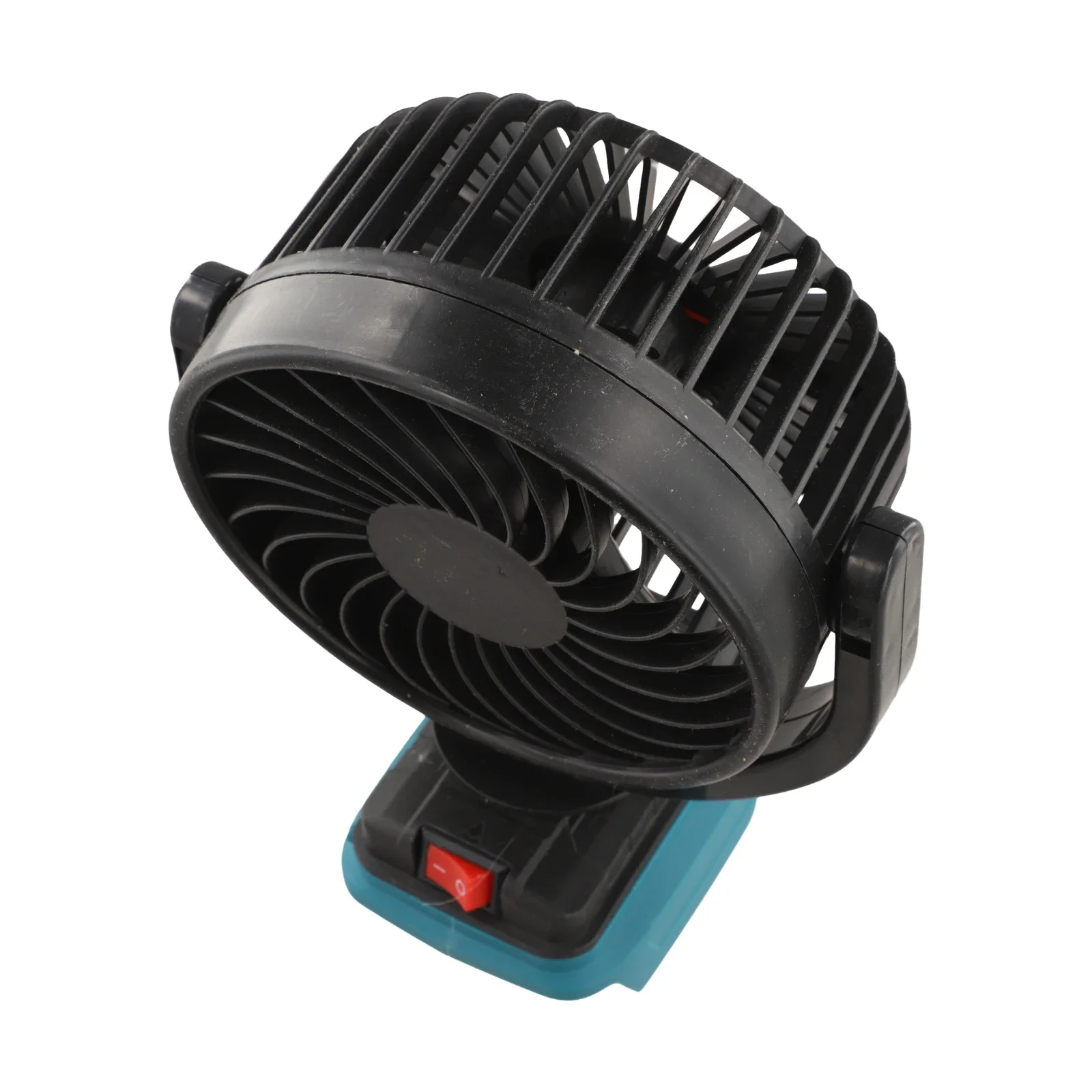 Wireless portable fan for camping and outdoor office use engineered for durability and powerful airflow with speed controls.