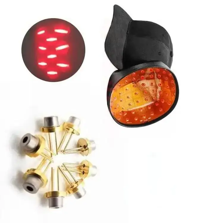 

Ninety-six High-energy 650nm Diodes Are Concentrated To Irradiate The Hair Roots, Activating The Dormant Hair Follicles