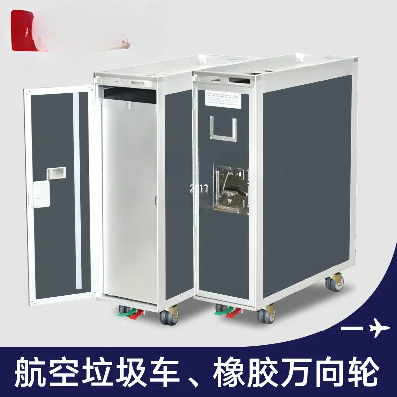 Air China aircraft cabin civil aviation cabin garbage cart