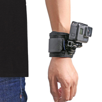 360 Degree Rotating Arm Mount Strap Wrist Strap Mount For Go Pro Hero 13 12 11 10 9 8 7 Insta360 X5 X4 X3 DJI Osmo Action 5 4 3