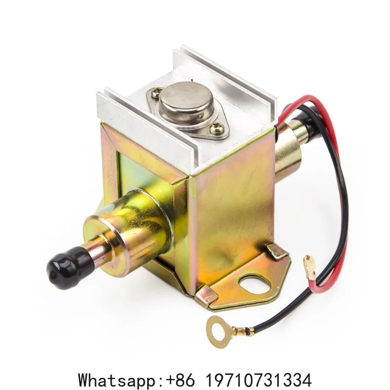 

DC 12v 24v 10MM MEP-02A Diesel Petrol Gasolina Electric Fuel Pump High Flow Copper Coil Oil Pump Truck Modification Spare Parts