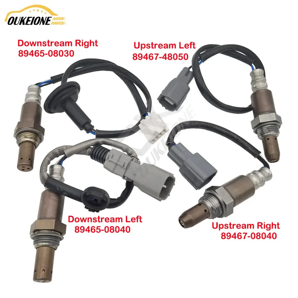 

Oxygen Sensor Upstream Downstream for Toyota Sienna 2004 2005 2006 3.3L 89467-48050 89465-08040 89467-08040 89465-08030