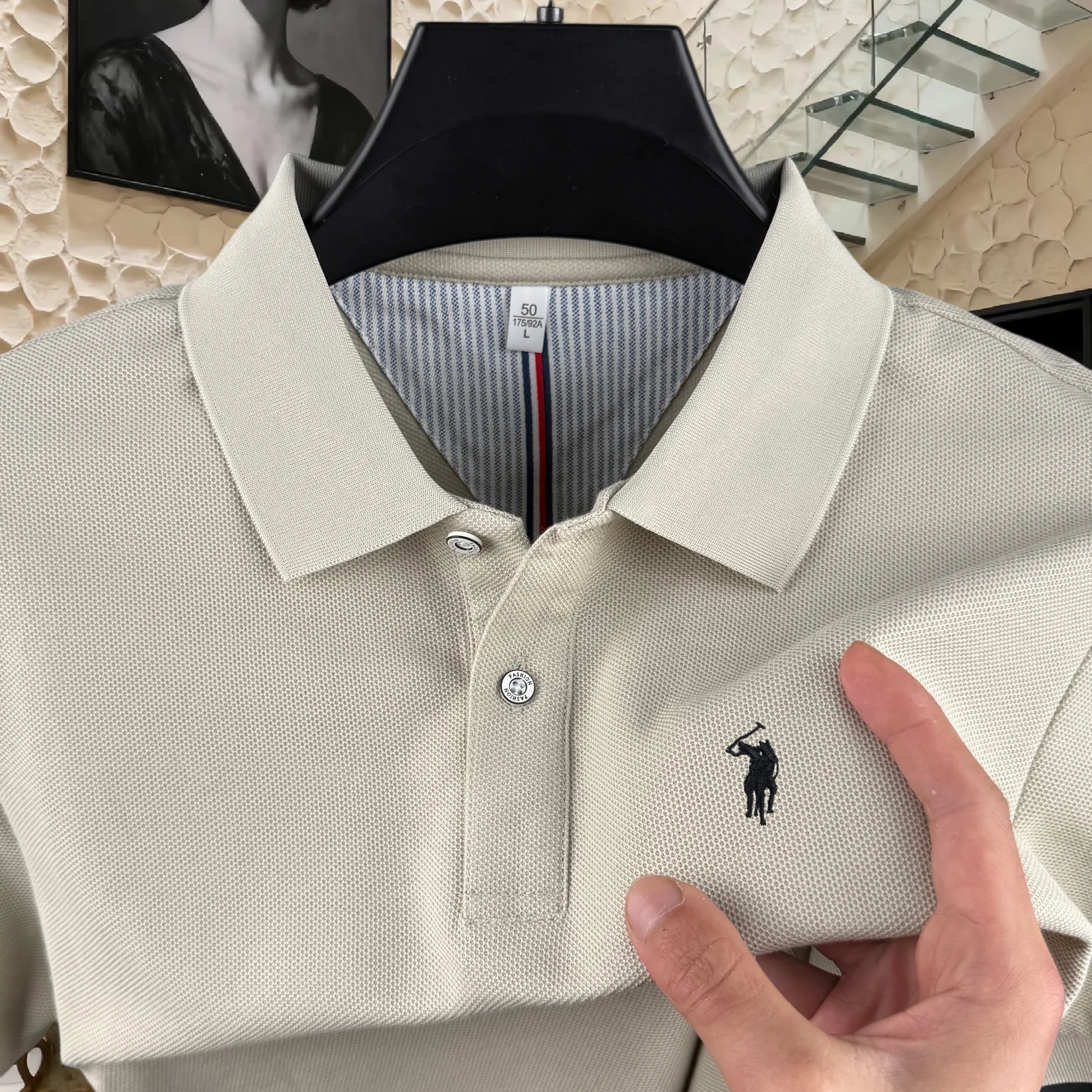 100% pure cotton high-end bran - đánh giá và giá Summer Golf Clothing