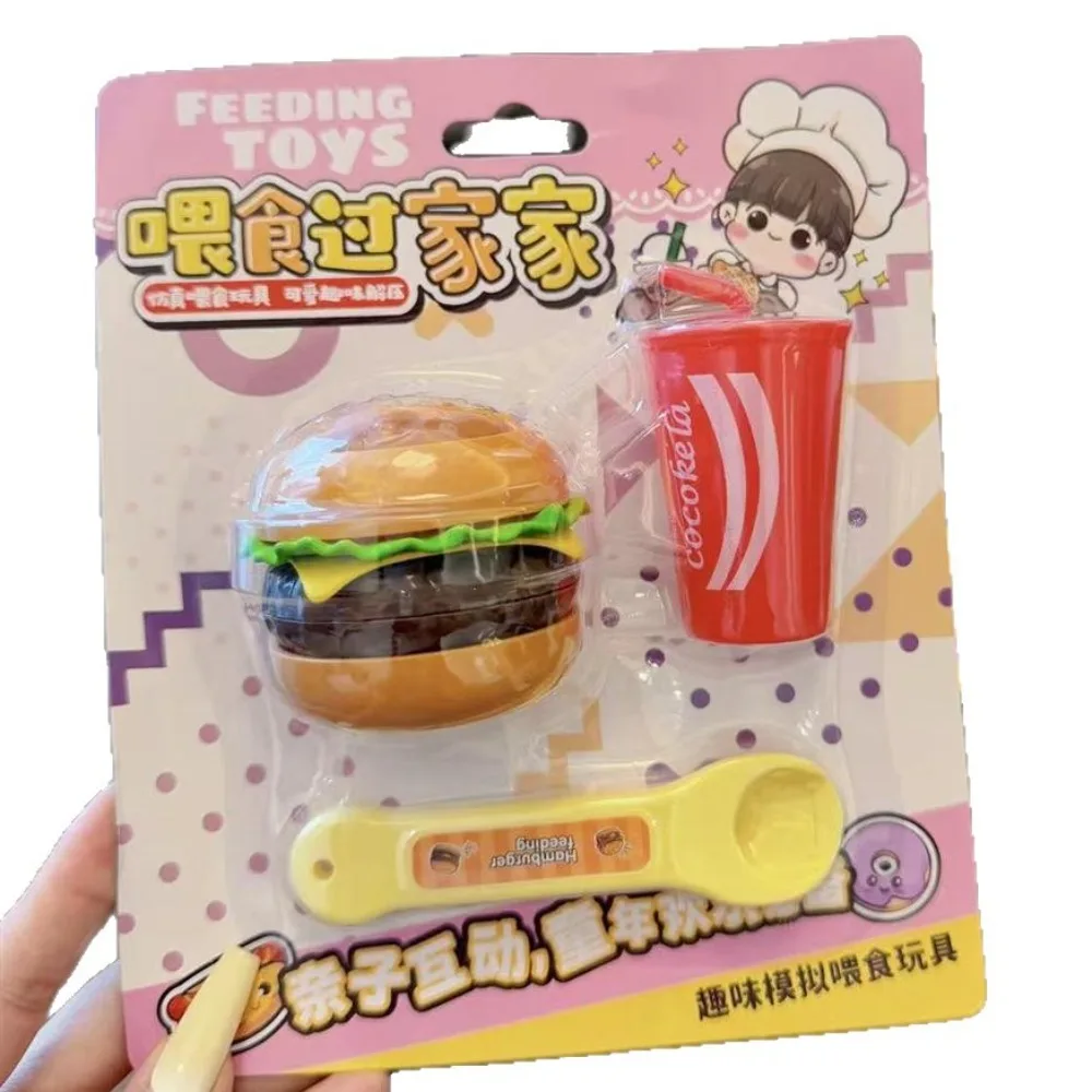 Simulation Food Japanese Early Education Toy Role Play Feature Play House Style Pudding Feeding Toy Creative Decompression