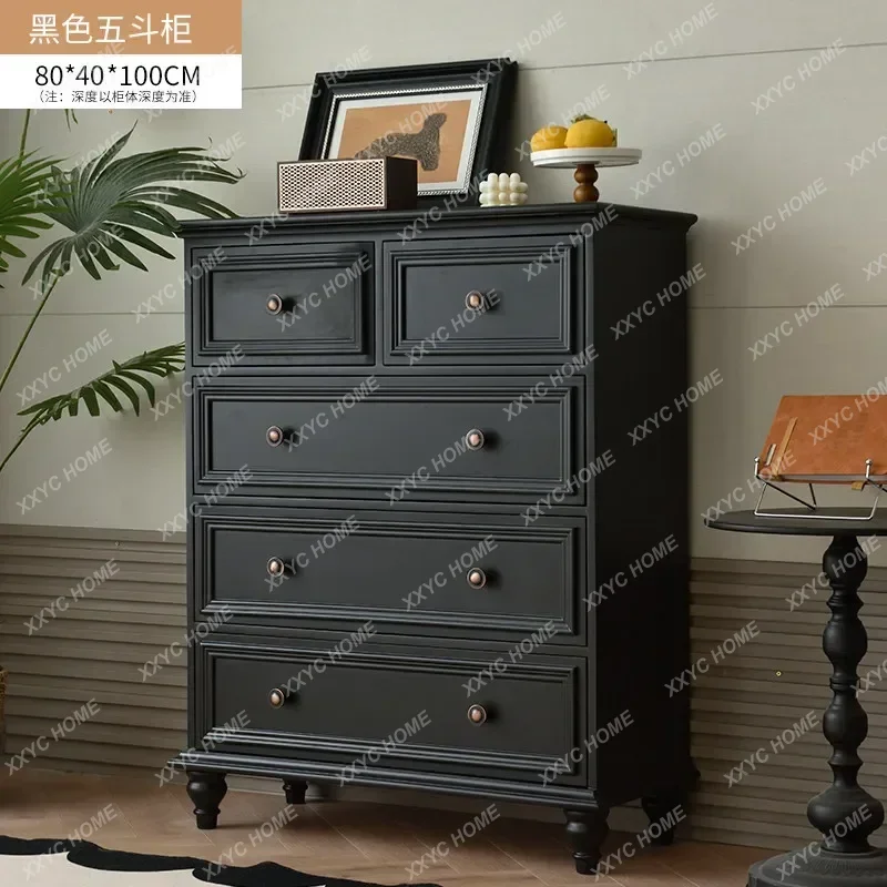 XXNew Retro Dark Living Room Cabinets Storage Closing  Vintage Living Room Cabinets Luxury Wall Armoire De Rangement Furnitu