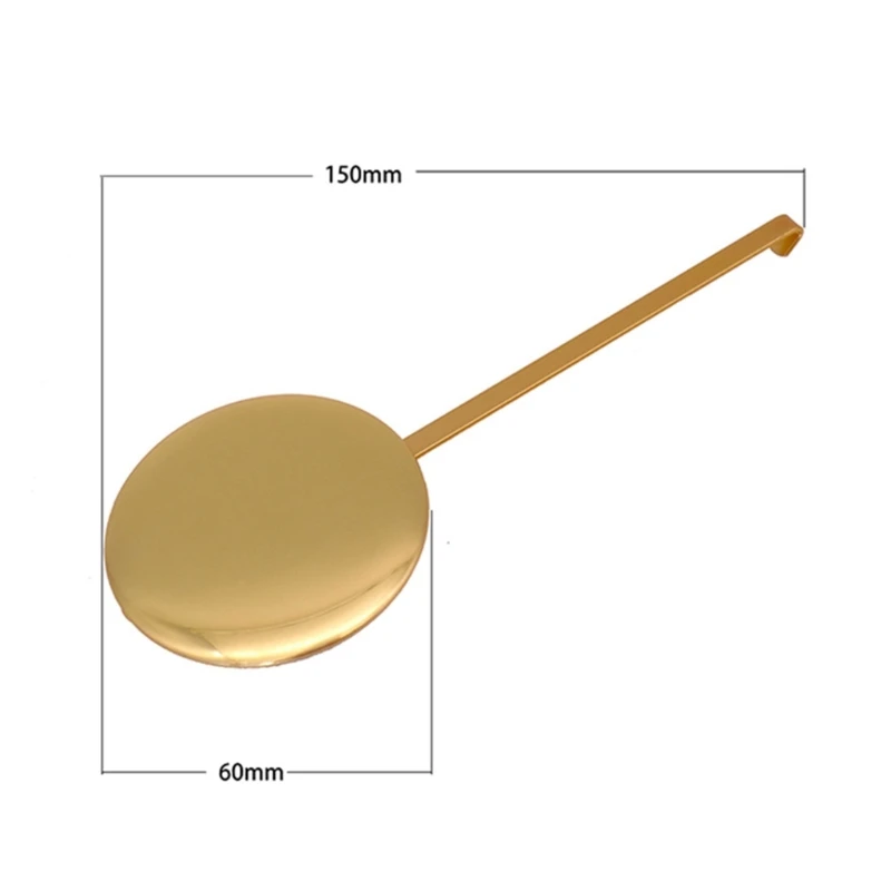 Reloj pared Metal, accesorio péndulo, accesorio decoración multiusos