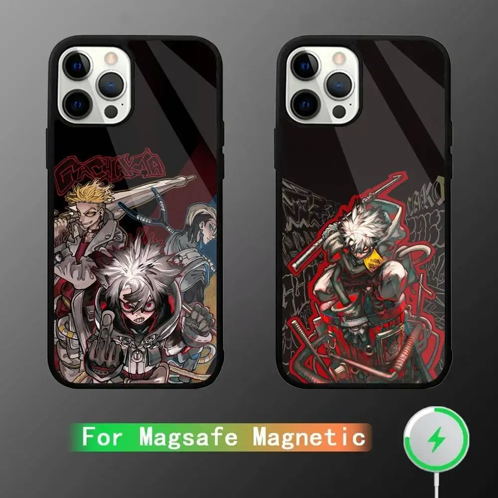 

Anime G-Gachiakuta Phone Case For iPhone 17,16,15,14,13,12,11,Pro,Max,Plus,Mini,SE4,E Magnetic Magsafe Wireless Charging