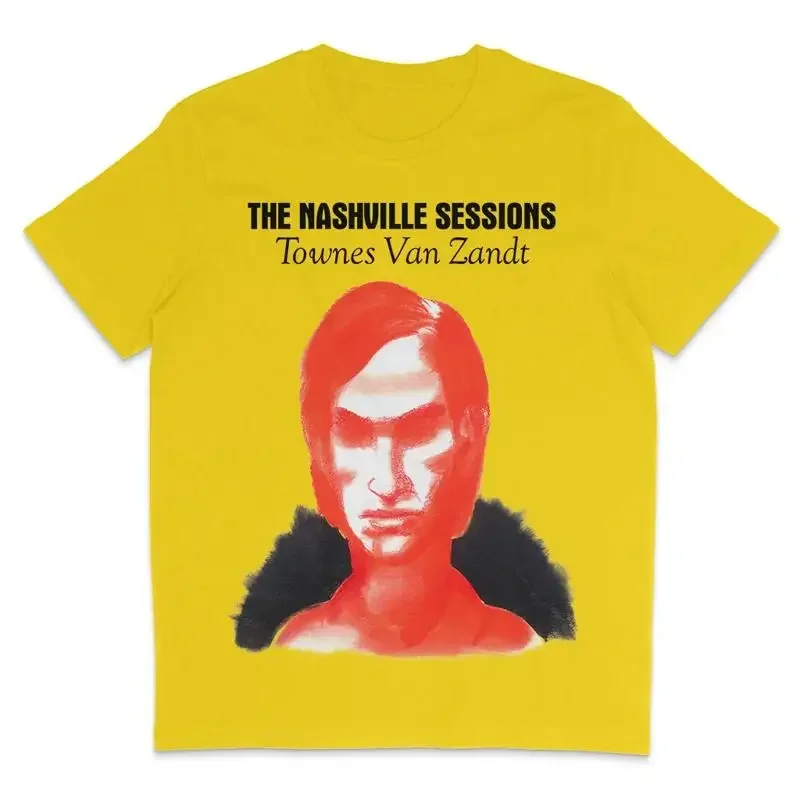 Townes Van Zandt The Nashville Sessions 1993 Organic T Shirt Milton Glaser