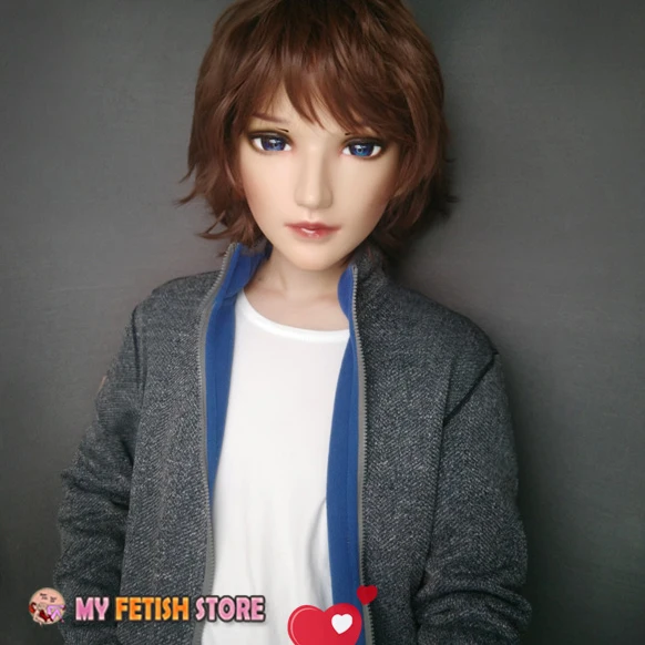 (Jing) femme douce fille résine demi-tête Kigurumi BJD yeux Crossdress Cosplay japonais Anime rôle Lolita masque avec yeux et perruque