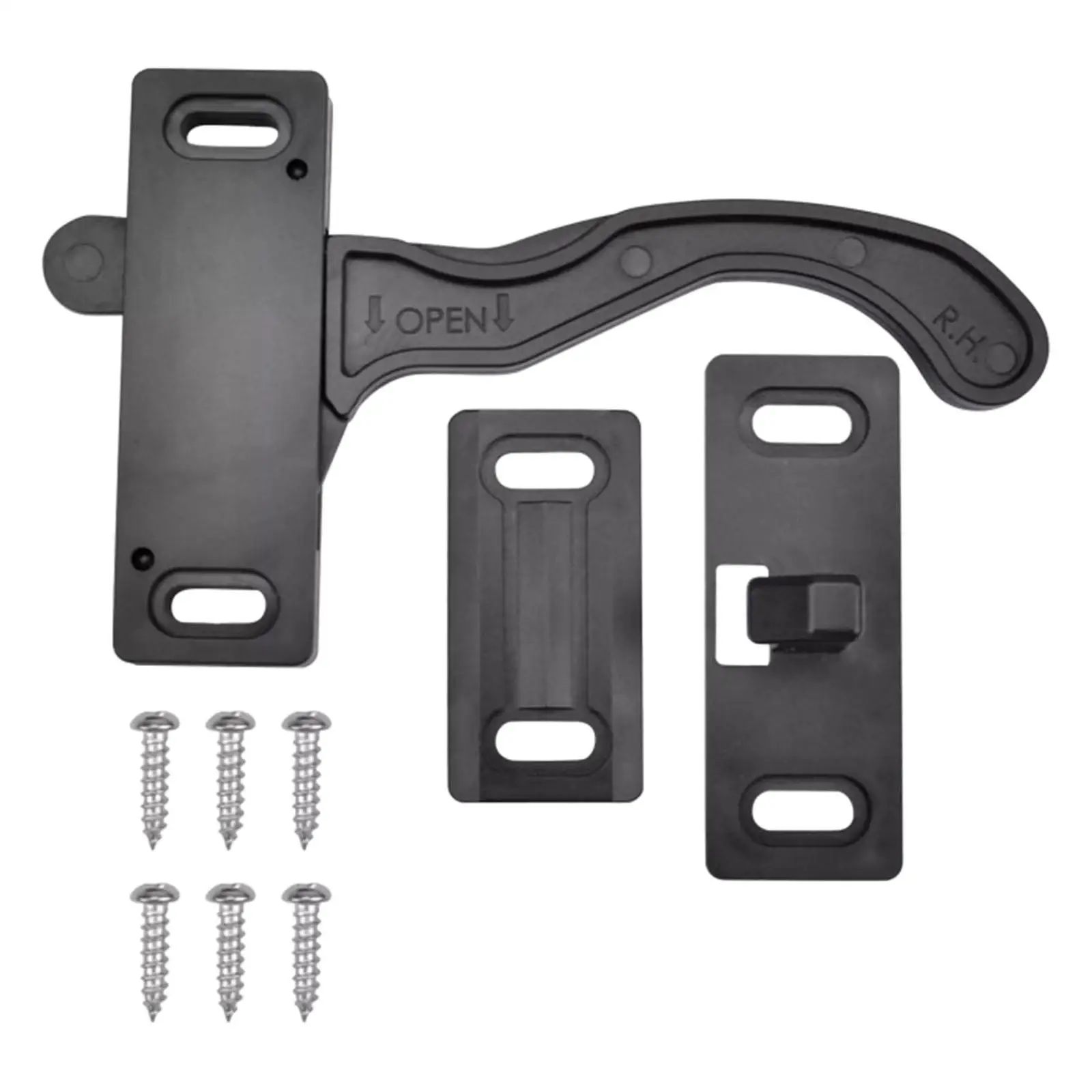 

RV Screen Door Latch Right Hand, Easily Install Door Hardware Accessories