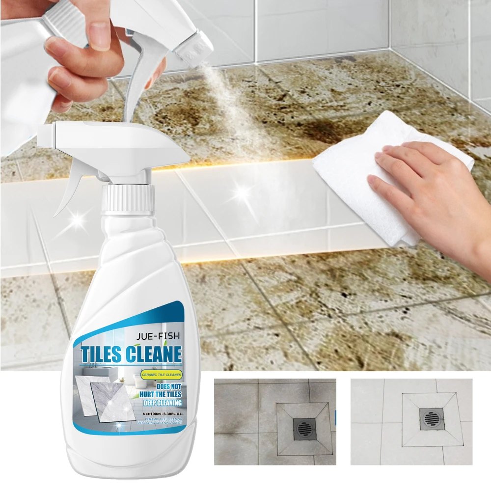 Tile Cleaning Multipurpose Cleaning Tiles Wall Natural Eco-friendly Marble Cleaning Spray Cleaner for Ceramic Tile and Flooring