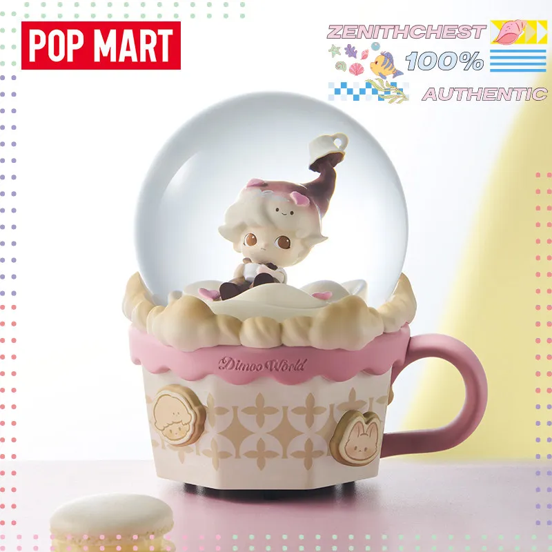 

Оригинальные фигурки POPMART DIMOO Heartbeat Blend и SKULLPANDA Crossroads Gate в хрустальном шаре | Коллекционная игрушка для домашнего декора, подарок