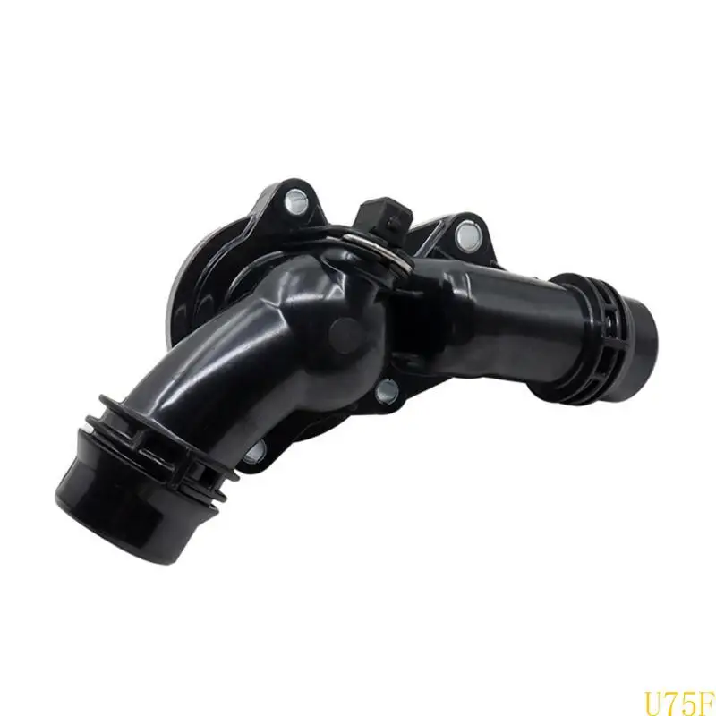 

U75F Car Engine Coolant Thermostat Assembly with Housing Case for E46 E60 11530139877