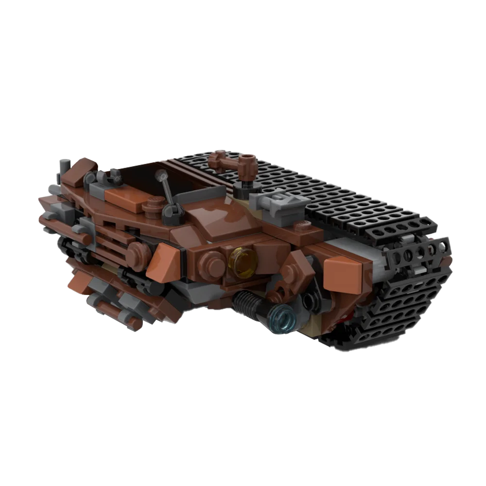 Gobricks Moc Jawa's Speeder Space Wars Plan Republic Transport Set  Building Block Ship DIY Toys Birthday Christmas Gifts