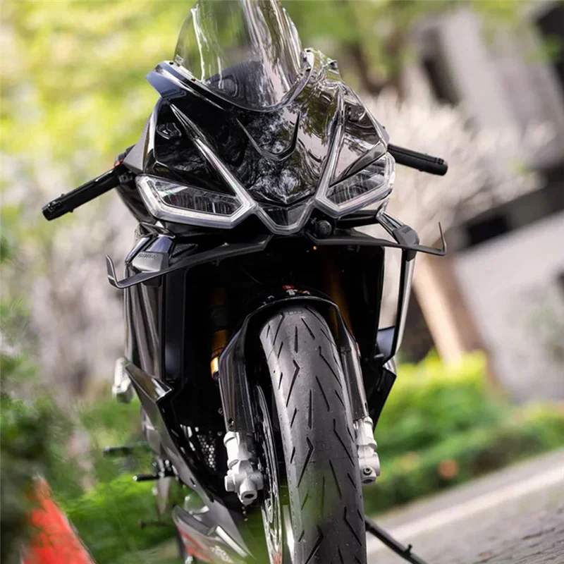 

NEW-Motorcycle Winglet Aerodynamic Wing Kit Side Wind Spoiler Side Wind Spoiler For RS660