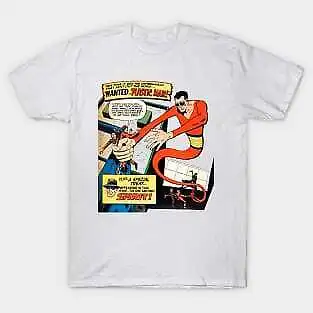 Wanted Plastic Hero Man And Spirit Special Comic Book 80S    Unisex summer T-shirt Cotton fashion couple clothes