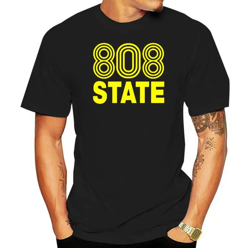 808 State Fac51 The Hacienda Mens T-Shirt Festival 90 Factory Records New Men T Shirt Fashion Men T Shirt