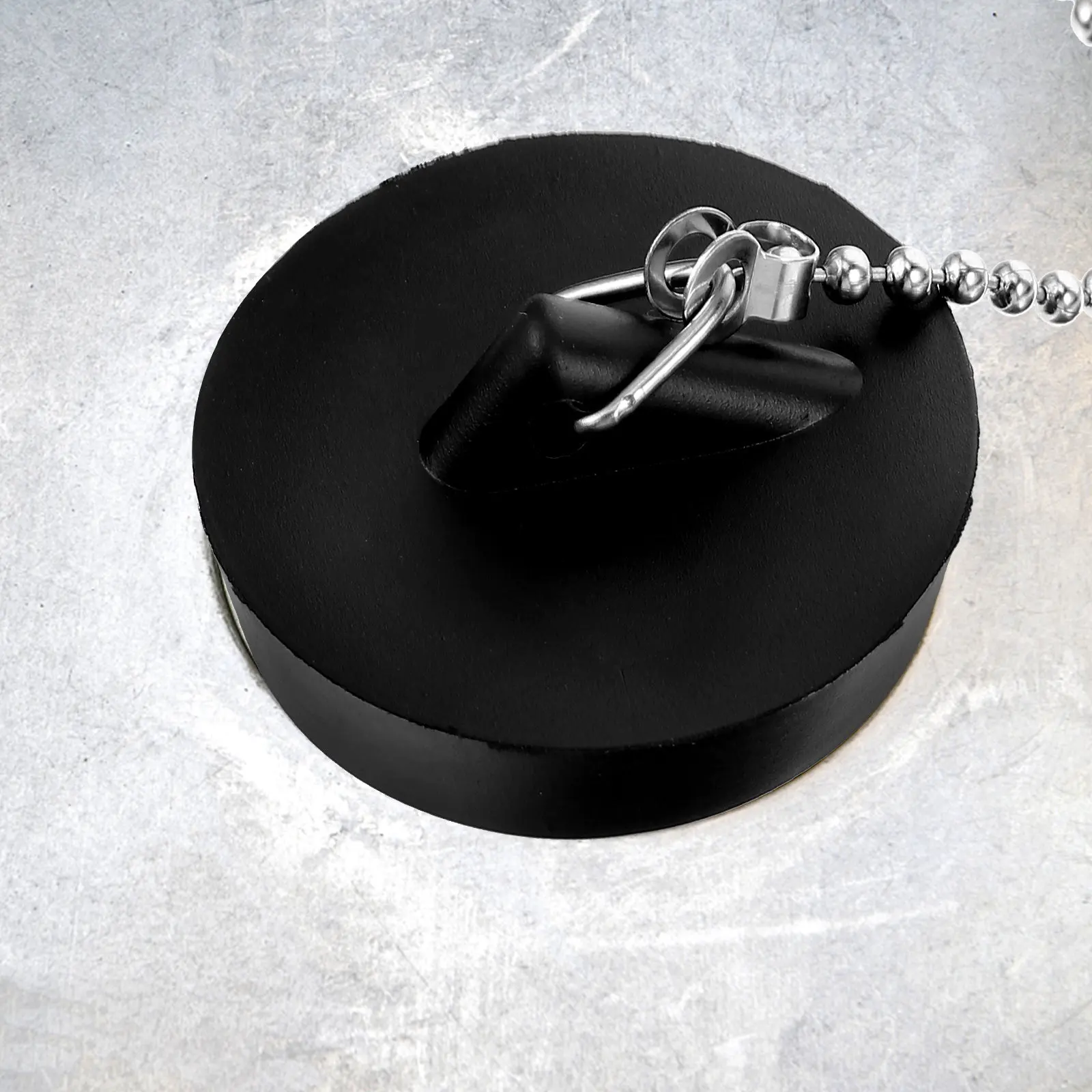 

Стильная резиновая заглушка для ванны с узором черепахи, сливная пробка для ванны и раковины, легко моющаяся, с цепной ручкой