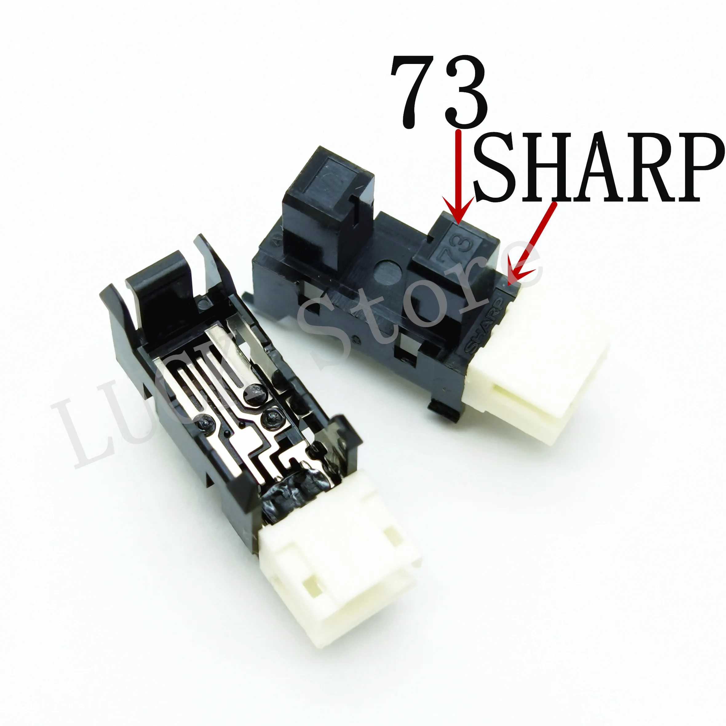 New SHARP 73 slot pitch 5 mm groove photoelectric switch transmission type sensor copier printer testing