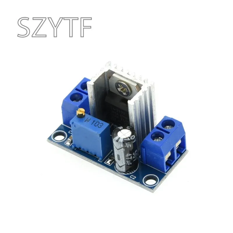 Buck Power Module DC-DC DC Converter LM317 Adjustable Linear Voltage Regulator Voltage Regulator Module