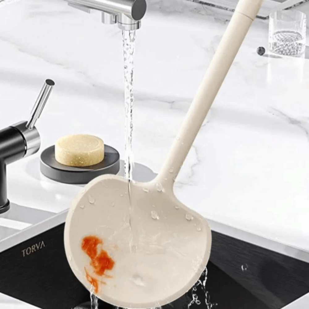 

Силиконовая лопатка для грибов, антипригарная термостойкая лопатка, ложка для супа, половник, кухонные гаджеты, кухонная утварь, бытовая техника