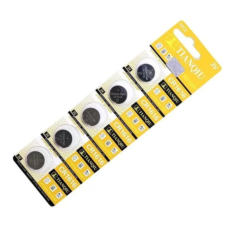CR1616 3V Lithium Button Cell Battery - For Body Weight Scales, TV Remotes, EV/Car Key Fobs & Watches