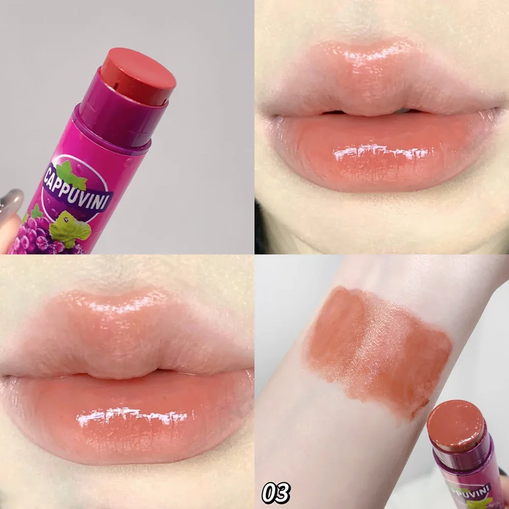 Nackte Gelee Lippen glasur Lippen balsam Set Spiegel fester Lip gloss feuchtigkeit spendend klar rotbraun rosa feuchtigkeit spendende Lippen tönung Make-up Kosmetik