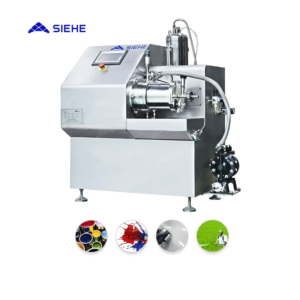 Ink Sand Pin Type Grinding Horizontal Bead Mills Machine Dyno Mill for Fine Grinding