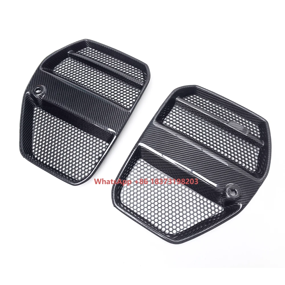 

Dry Carbon Fiber Front Grill for 2021-2024 G80 M3 M4 G82 G83 V Style Front Bumper Grills