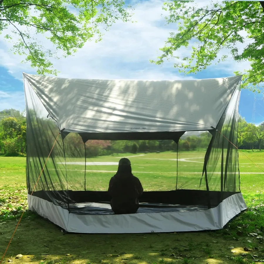Portable Screen House for Hammock Canoe Picnics Backyards Backpacking Camping Beach in Summer Offers Privacy Insect Protection