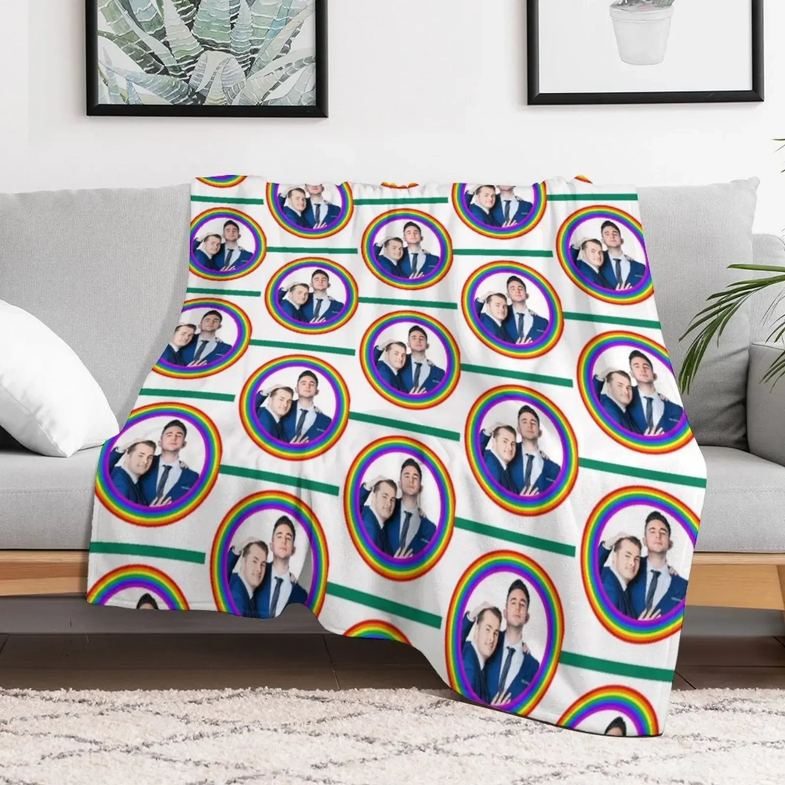 Eastenders Ballum LGBT Throw Blanket Giant Sofa funny gift Hairys Blankets
