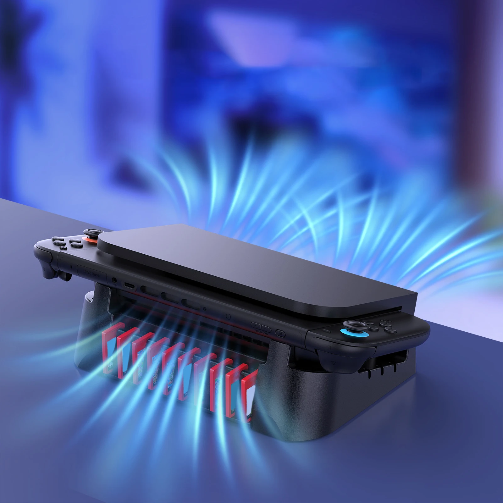 حامل قاعدة أفقية لوحدة التحكم في الألعاب لجهاز نينتندو سويتش 2، حامل وحدة التحكم في الألعاب، ملحقات حامل أفقي للتبديل/OLED #5