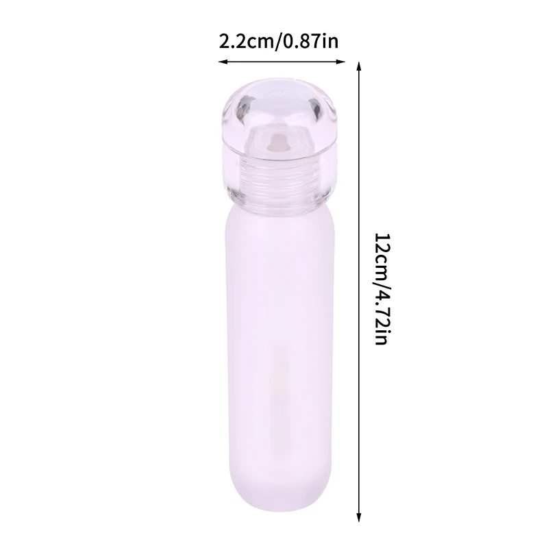1 pçs vazio 3ml claro tubo de brilho labial recarregável mini garrafas de bálsamo labial recipientes de batom para viagens mulheres meninas maquiagem diy